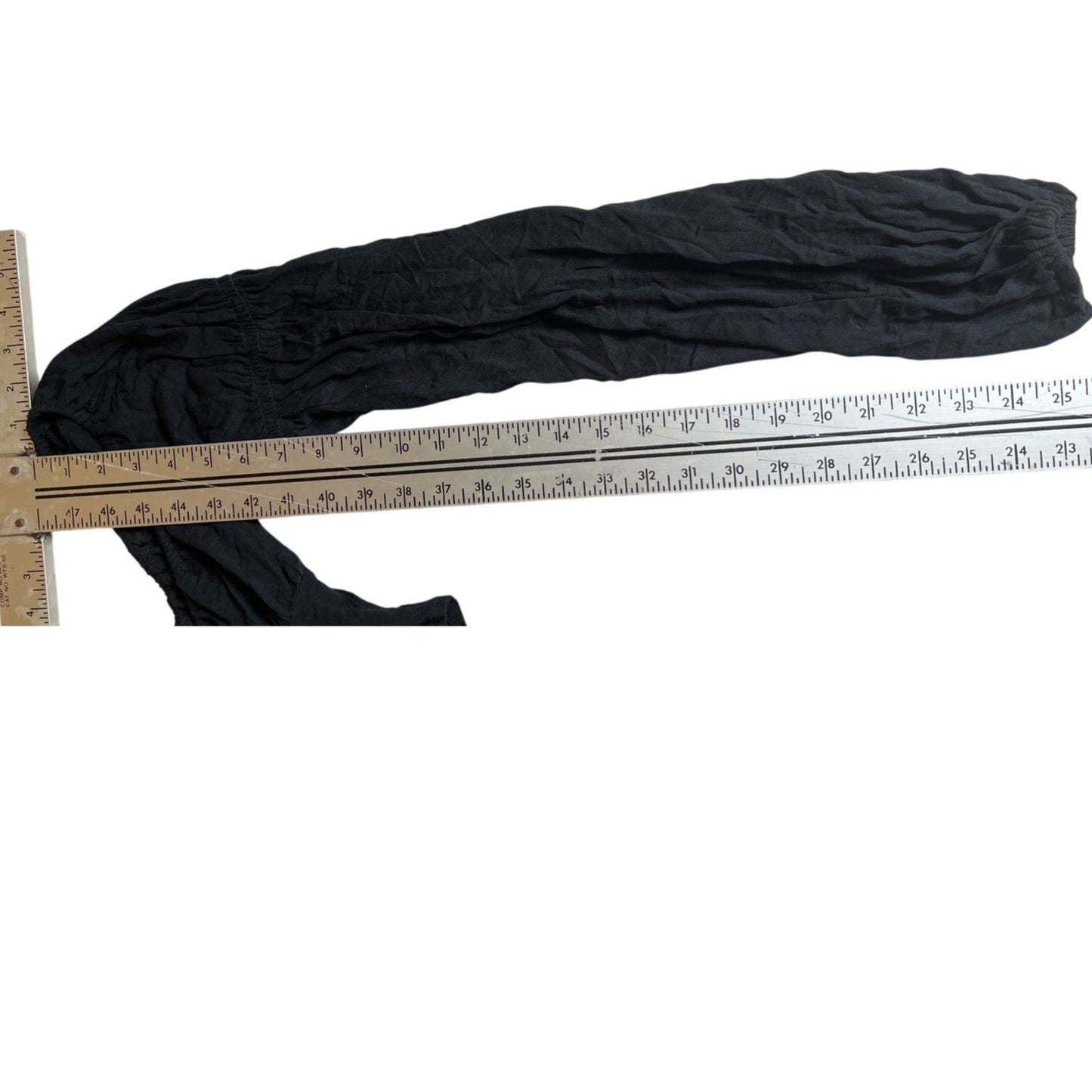 Urban Outfitters Off Shoulder Long Sleeve Black Top Size Medium