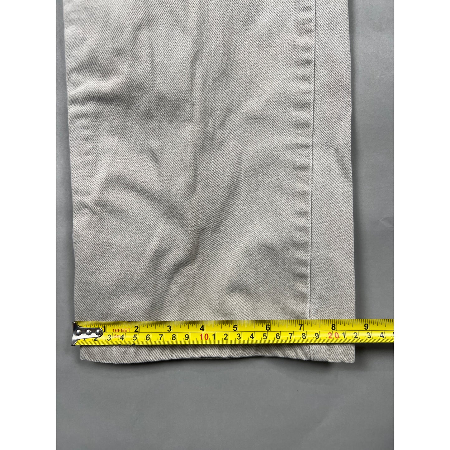 Harley Davidson Women's Cream Straight Leg Pants Size 8