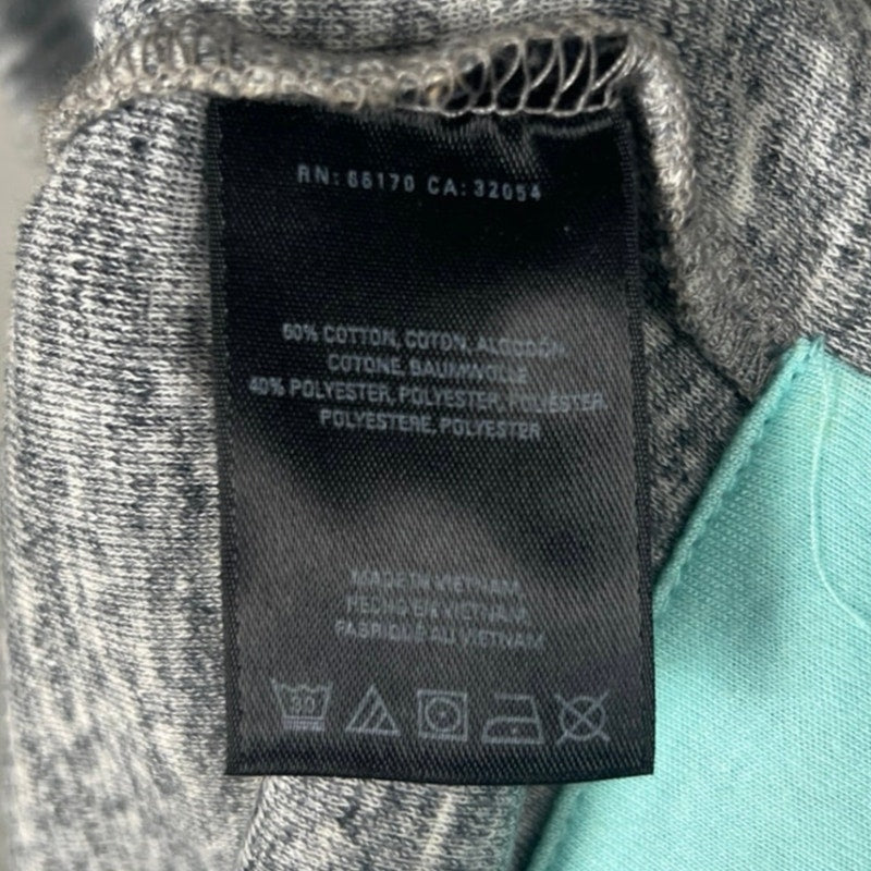 Maeve Anthropologie Heather Gray Wrap Front Mini Dress XS 100% Cotton