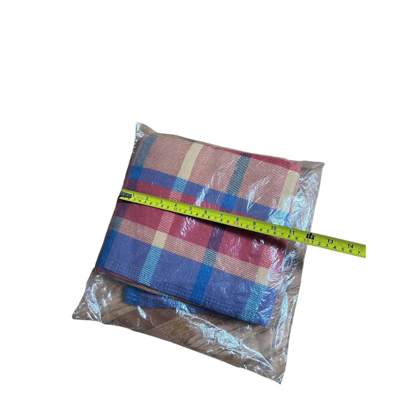 Virgin Atlantic Airlines Plaid Blanket SEALED 1lb NWT