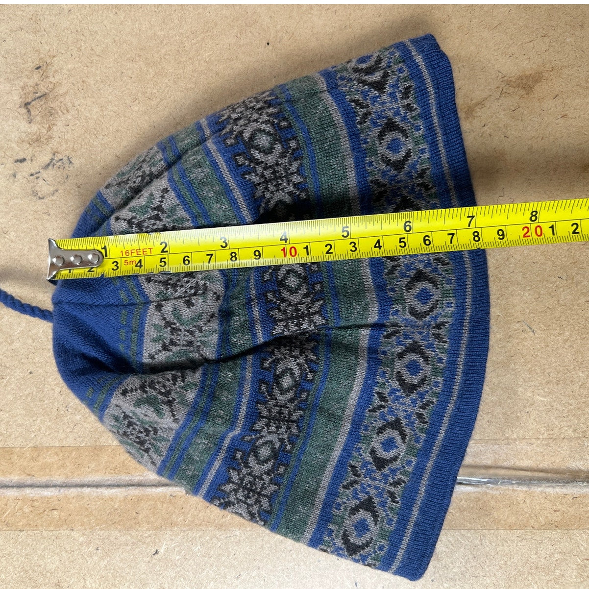 Smartwool Unisex Blue 100% Merino Wool Beanie One Size