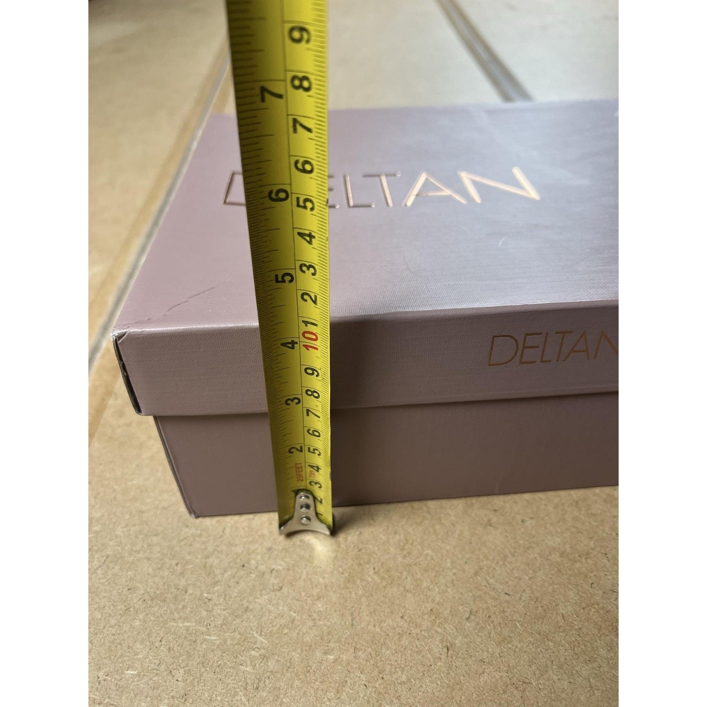 DETAN Shoes Womens 10 Beige Strappy Leather Open Toe Ankle Strap Stiletto Heel