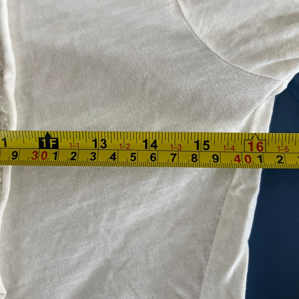 Free People 100% Cotton White Lace Women's Size XS