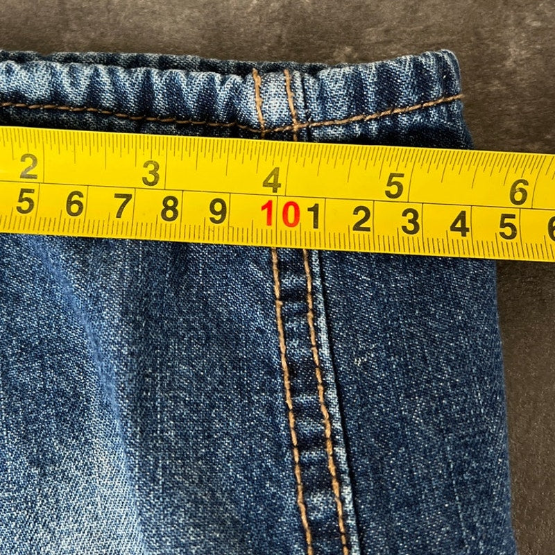 Vintage OshKosh Flannel Lined Denim Overalls 12M