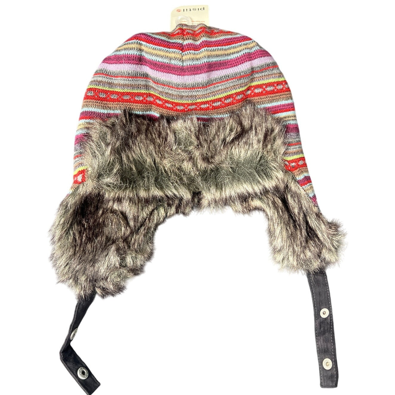 Pistil NWT Orange Hat Katya Women's Faux Fur 100% Acrylic