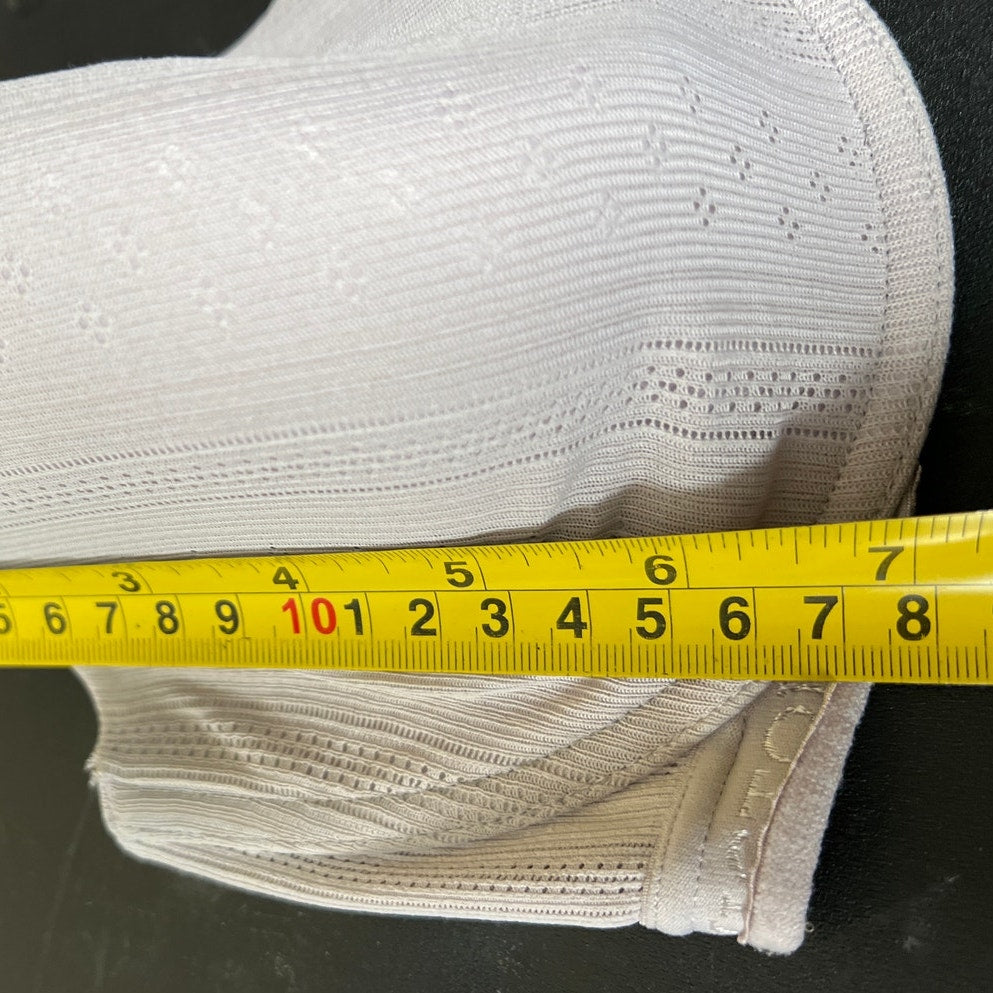 Victoria Secret White Underwire 36DD Bra Stripped