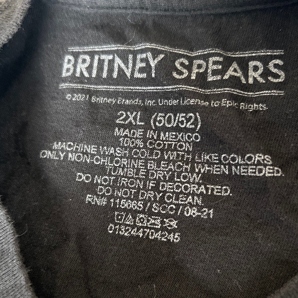 2021 Britney Spears 2XL Baby One More Time Modern Shirt