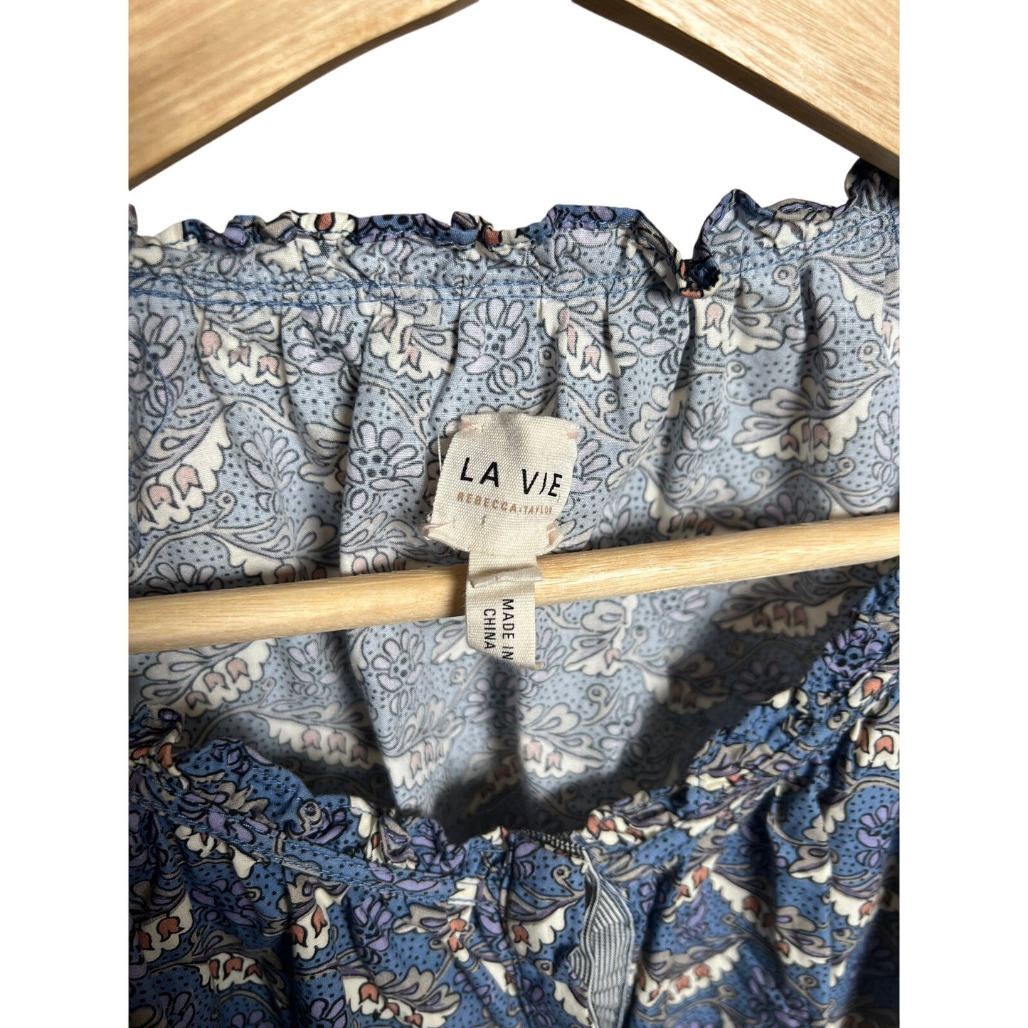 La Vie Rebecca Taylor Woodluck Lily Dress Adjustable Medium