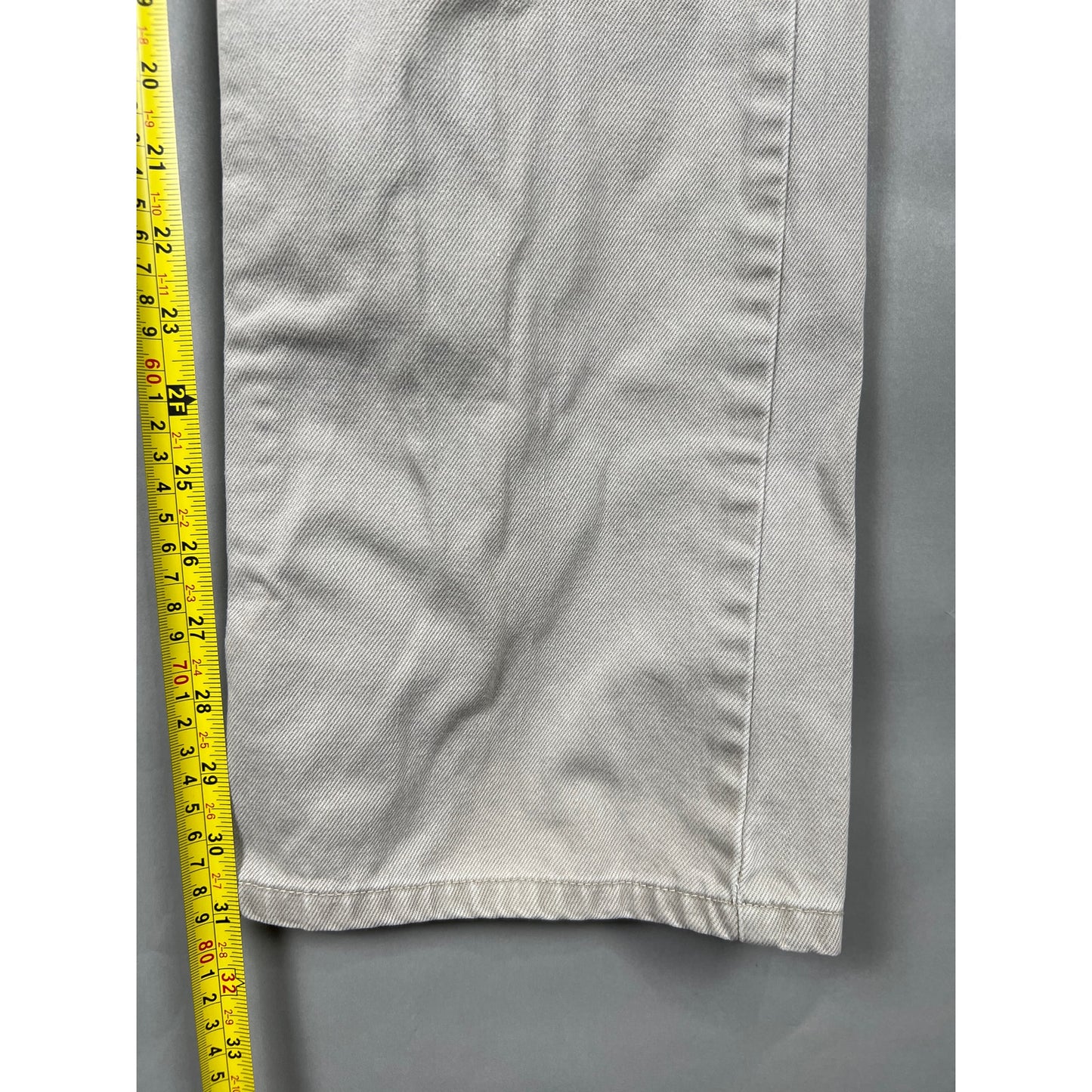 Harley Davidson Women's Cream Straight Leg Pants Size 8