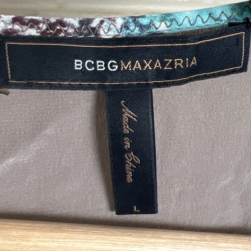 BCBGMAXAZRIA Size Large Women's Sleeveless Blouse