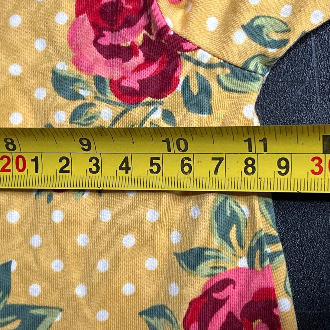 Matilda Jane Size 4 Floral Girls Setting Sun Tunic Top