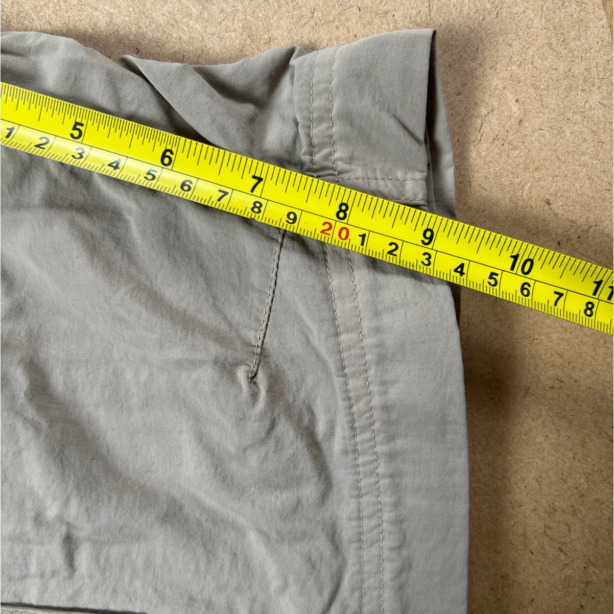 REI Beige Boys Size S (8) Cargo Hiking Shorts