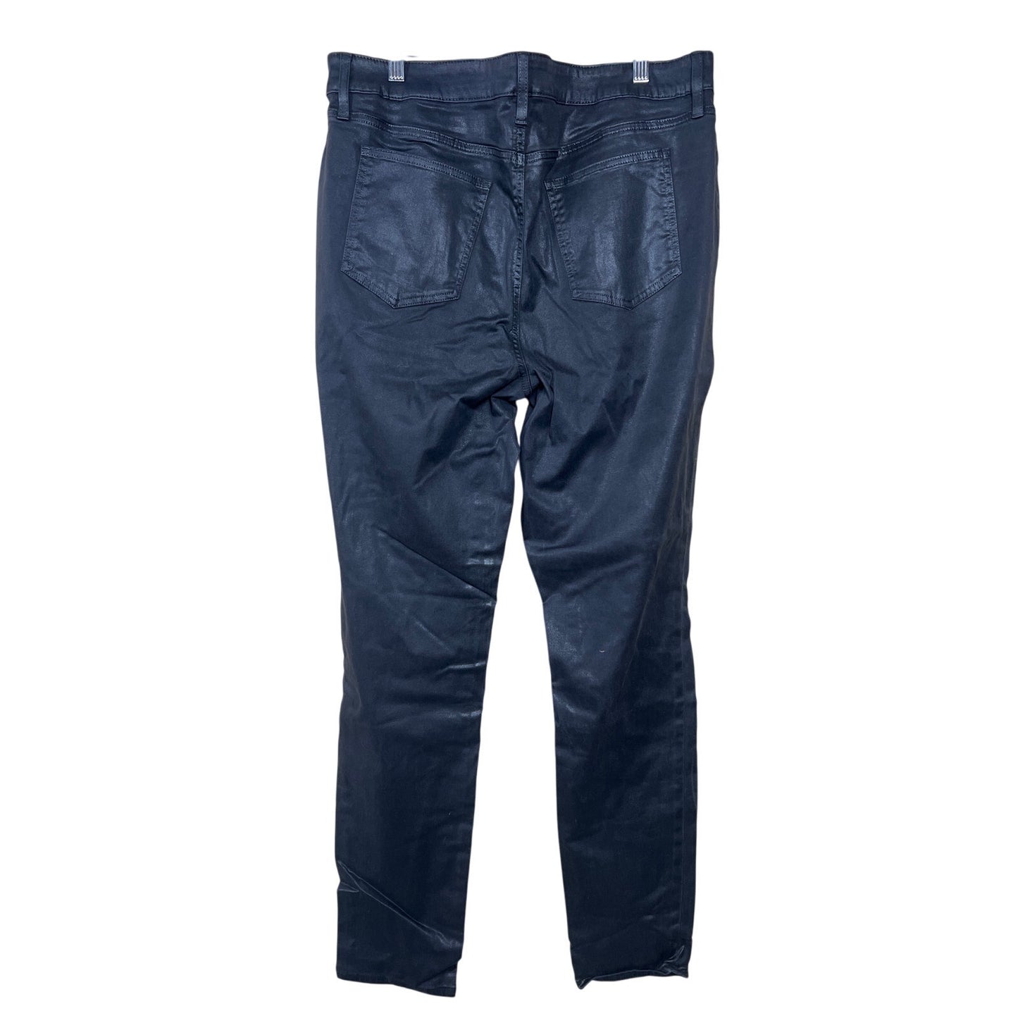 Chicos Black Faux Leather Replica Jeggings Women's Size 14T