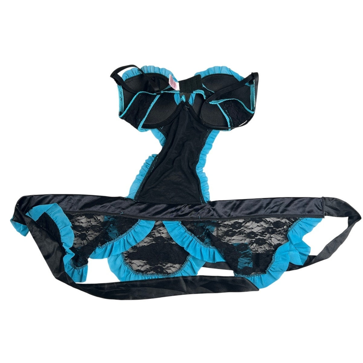 Native Intimate Sleepware Lace Tie 34B Nylon