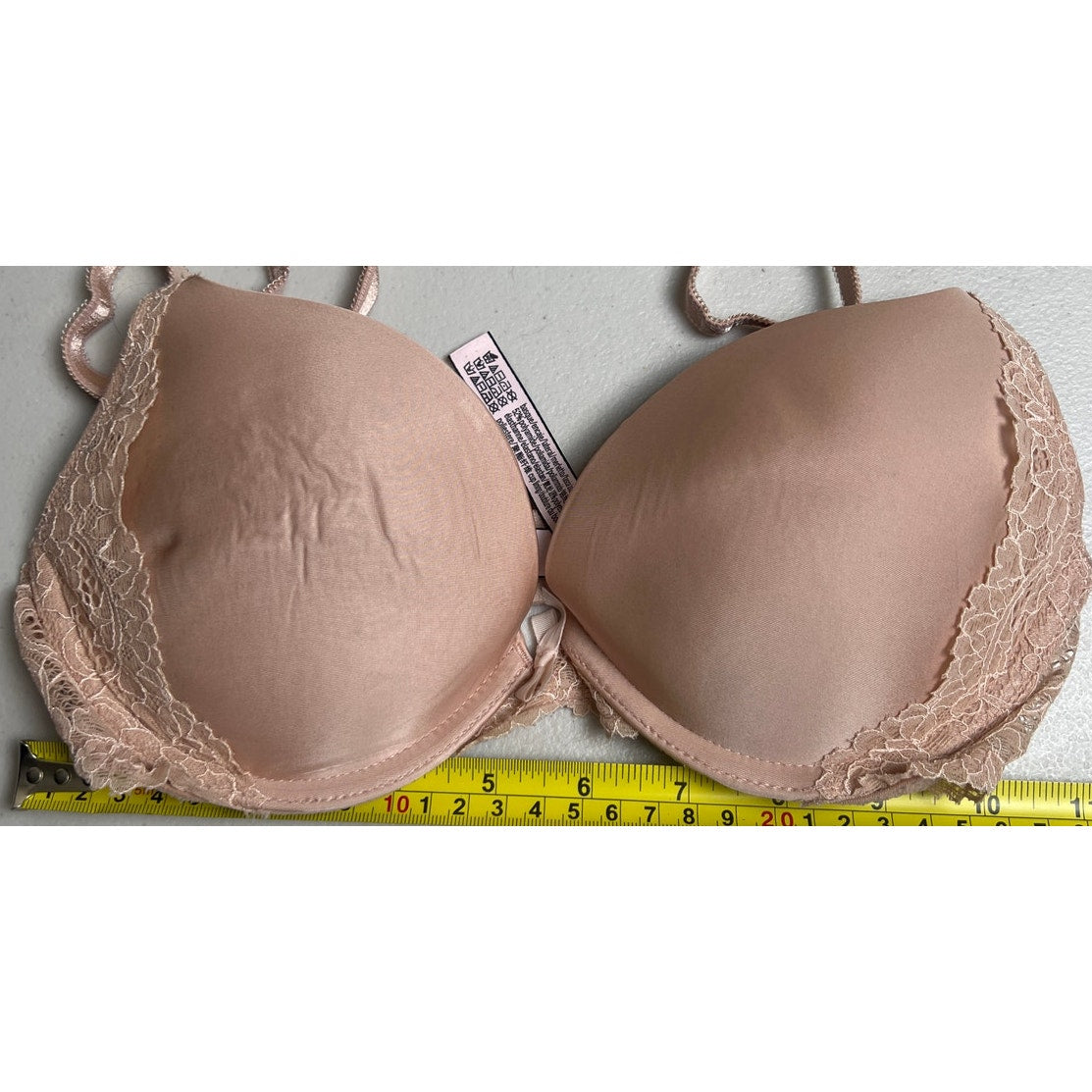 Victoria's Secret Push-up Dream Angels Tan Bra 32C