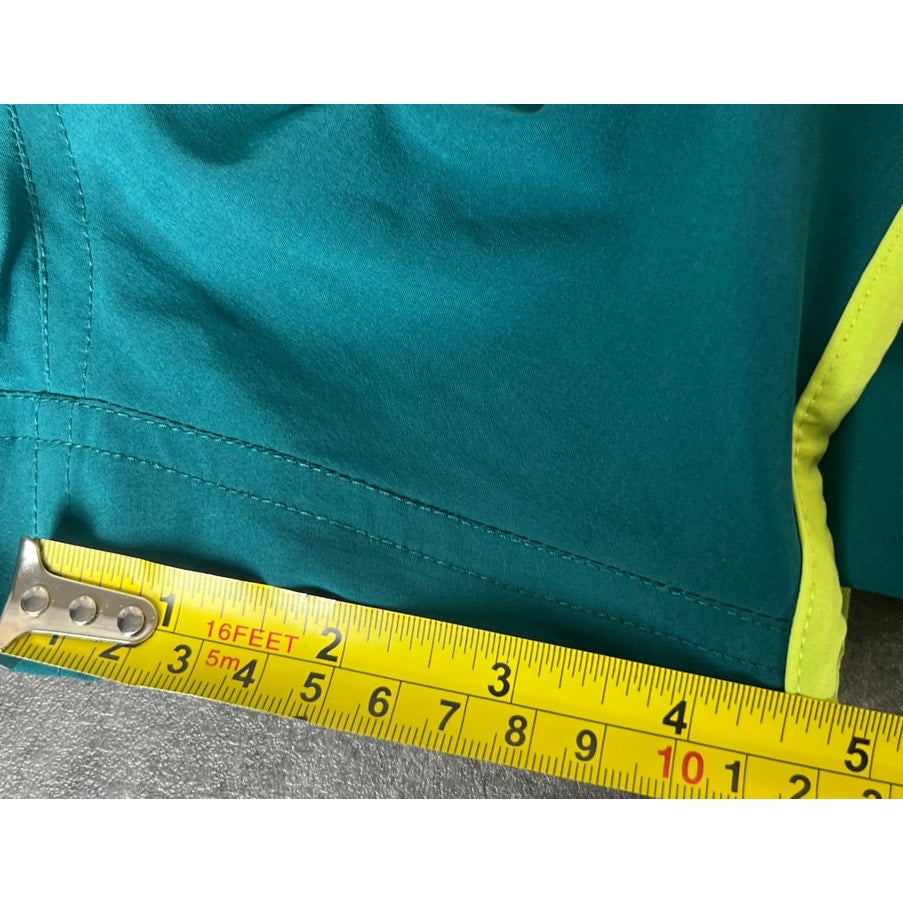 Bonobos Large High Inseam Green Stretch Shorts