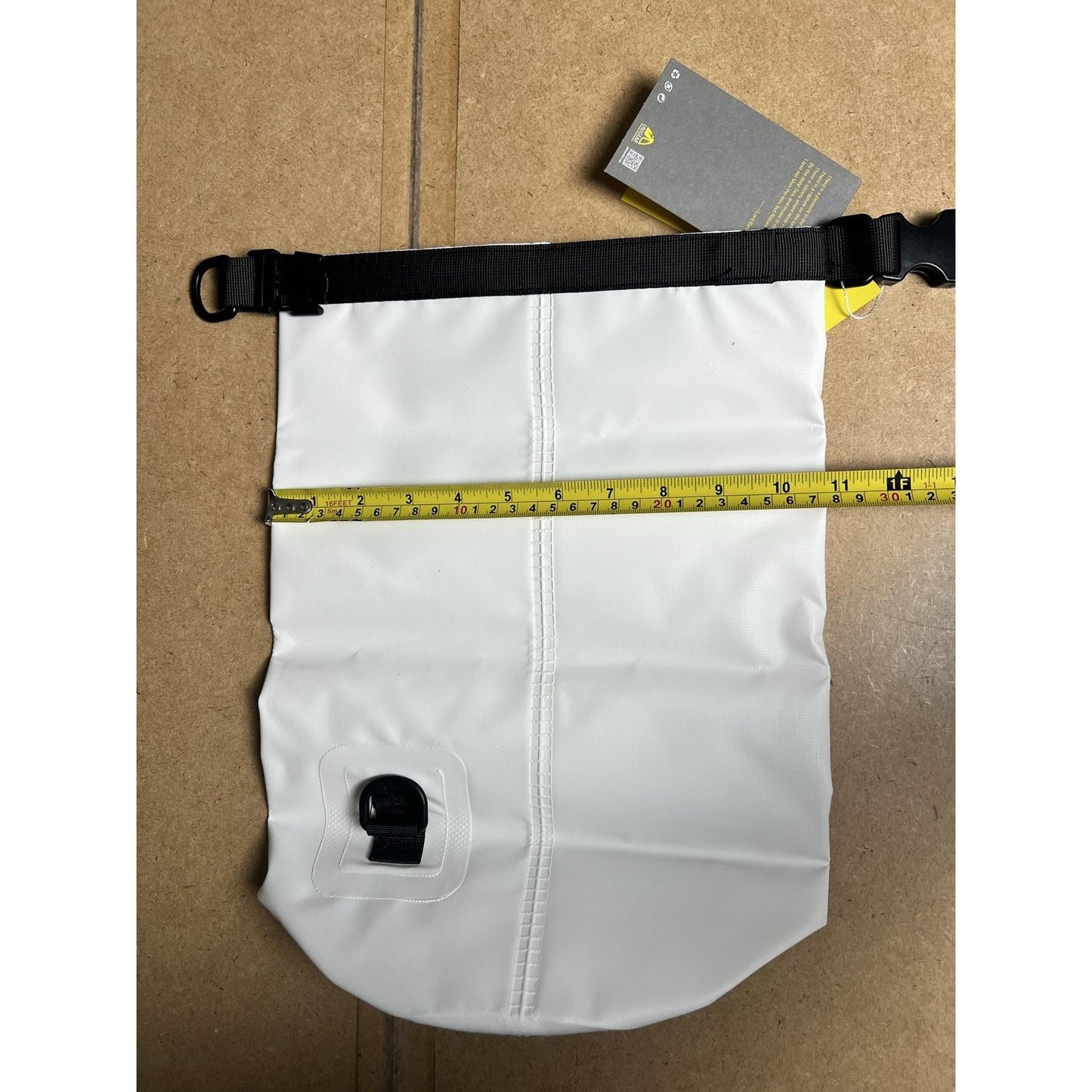 Unigear Dry Bag White Waterproof Roll-Top Air Valve Kayak Camping Boating Gear