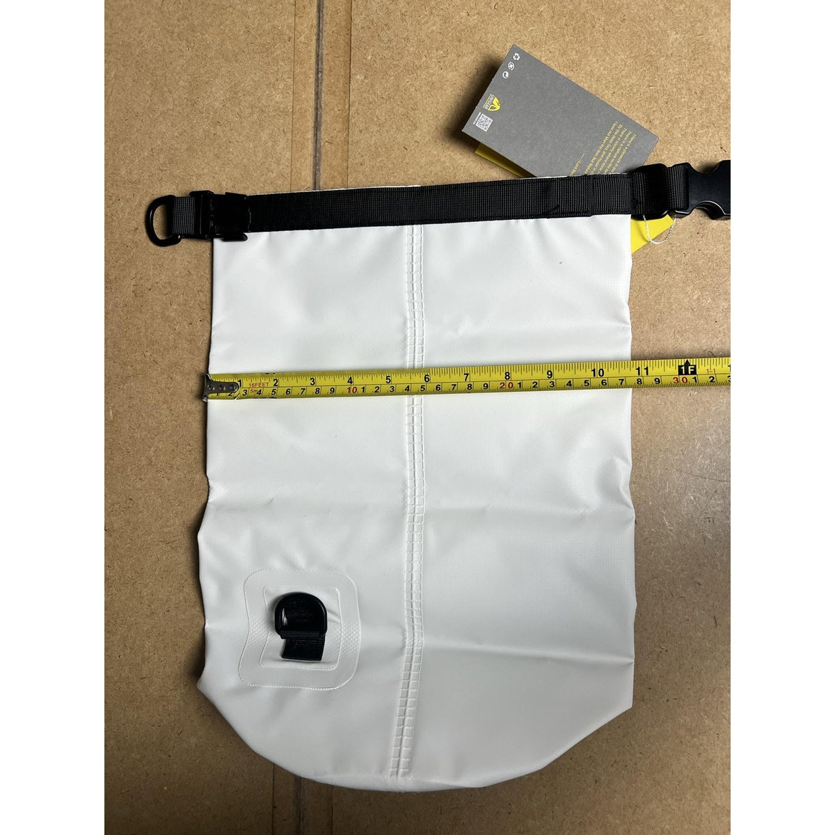 Unigear Dry Bag White Waterproof Roll-Top Air Valve Kayak Camping Boating Gear