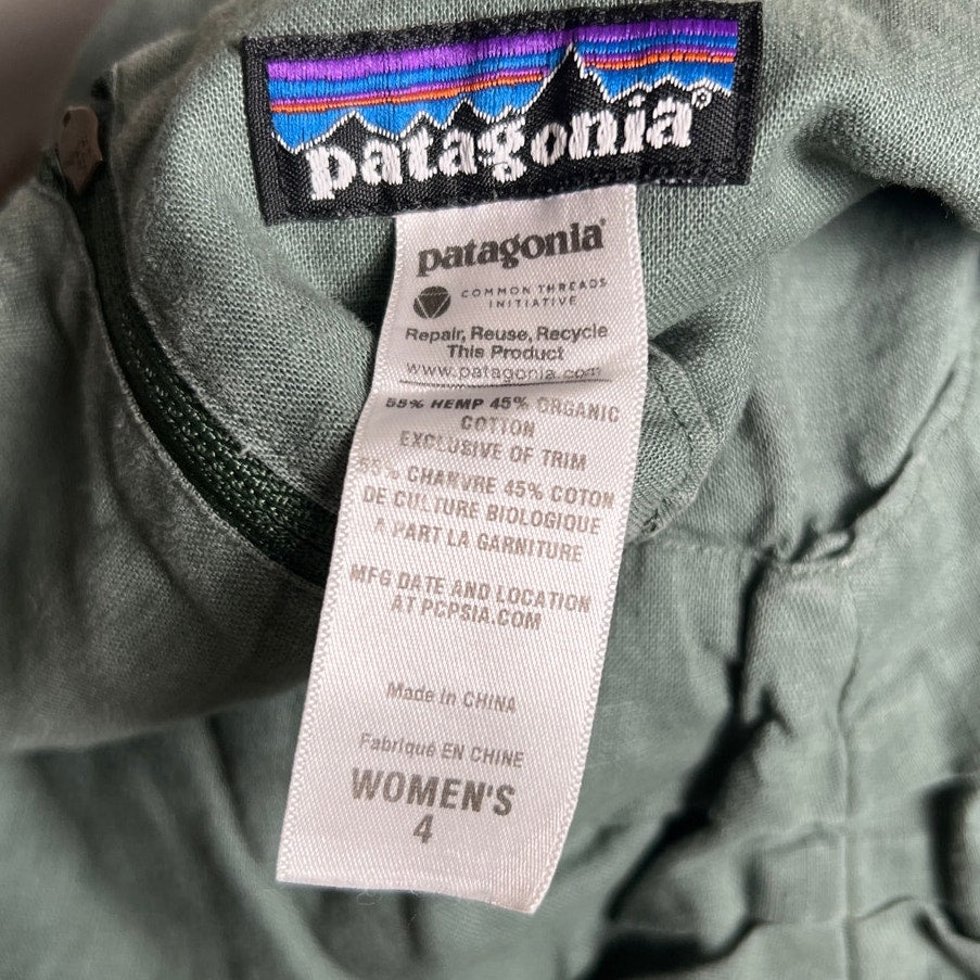 Patagonia Green Women's Cami Dress Size 4