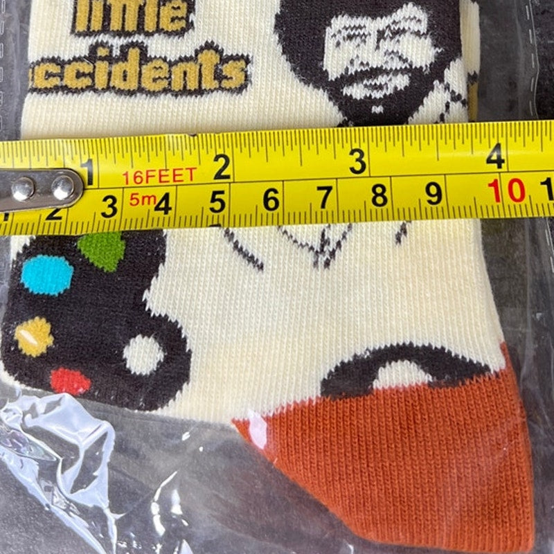 Ooh Geez! Socks NWT Bob Ross Women One Size Fits