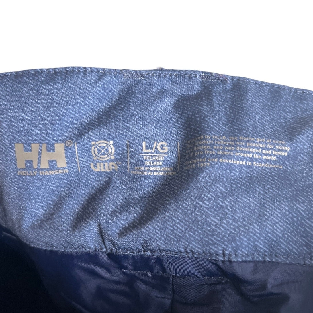 Helly Hansen Size Large Relaxed Ski Snowpants Navy Blue