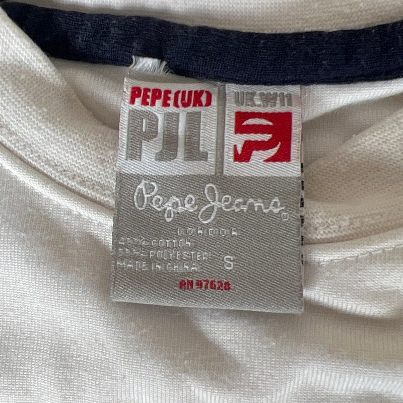 Y2K Pepe jeans UK London Jersey Size Small Long Sleeve
