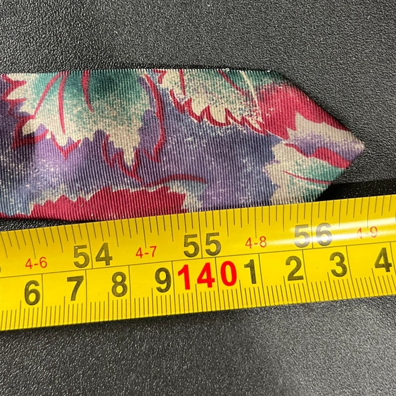 Christian Dior Monsieur Tie Italian Silk Fabric Men's Paisley Print