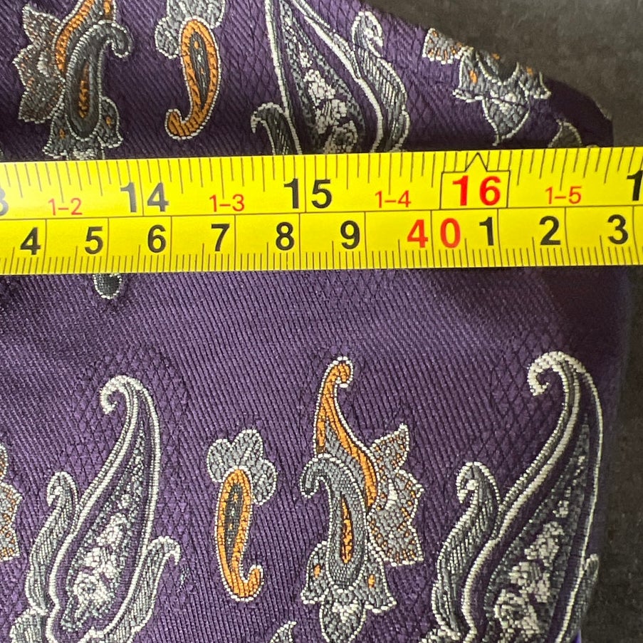 Victoria Secret Silk/Poly Size Small Women's Purple Vest Button Up