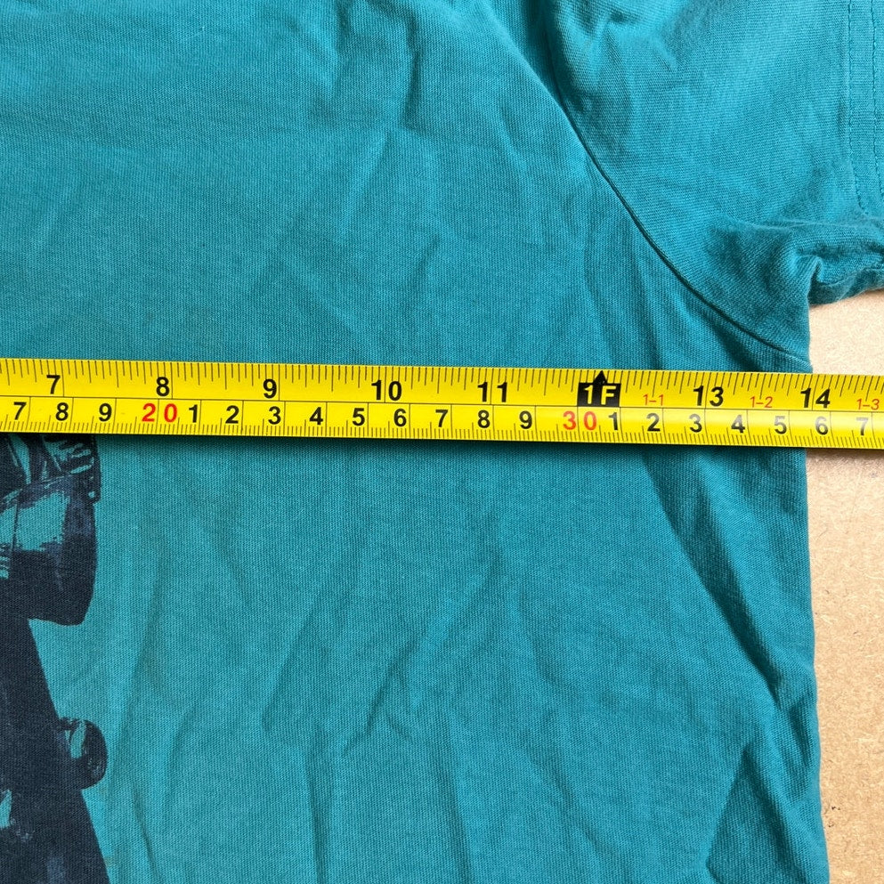 Tea Collection Boy Size M 6-7 Blue Moped Graphic T-Shirt