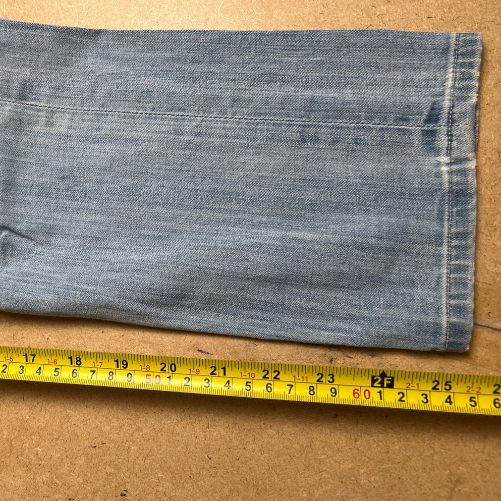 Citzens Of Humanity Jeans Mens 27 Light Wash Blue Denim Straight Leg