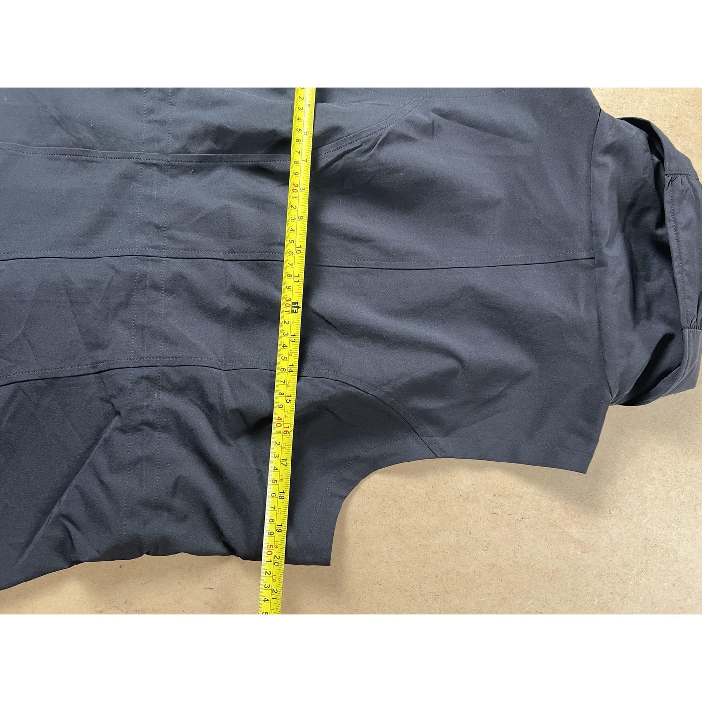 Chico's Vest Womens 2 Black Neema Snap Travel Zenergy Softshell Lightweight