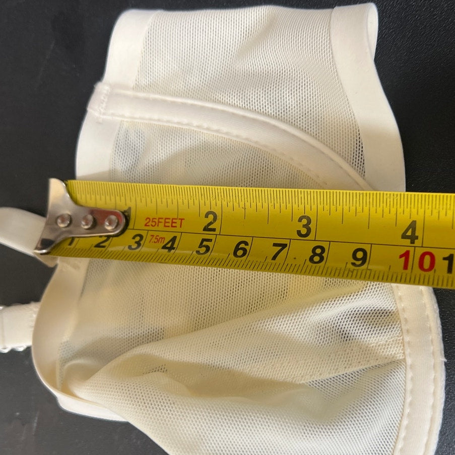 Out From Under Urban Outfitters Size 32B Underline White Bra