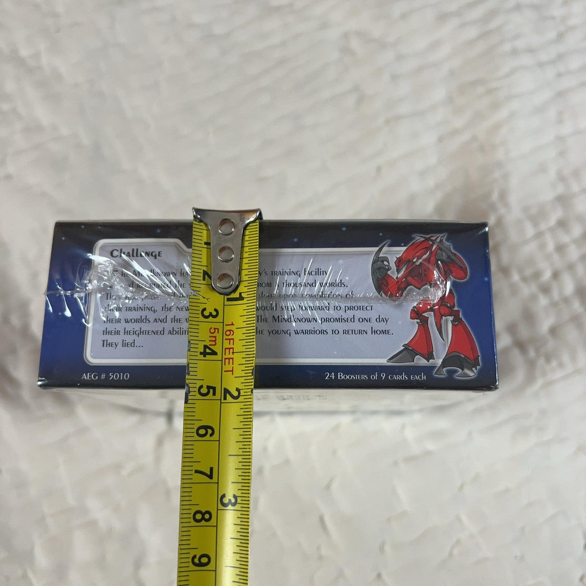 HumAliens Collectible Card Game Challenge Booster Box Blue 24 Boosters