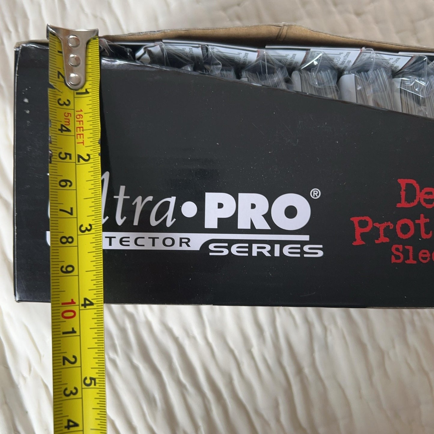 Ultra PRO Batman DC Logo Deck Protector Card Sleeves 65ct Standard Black Lot