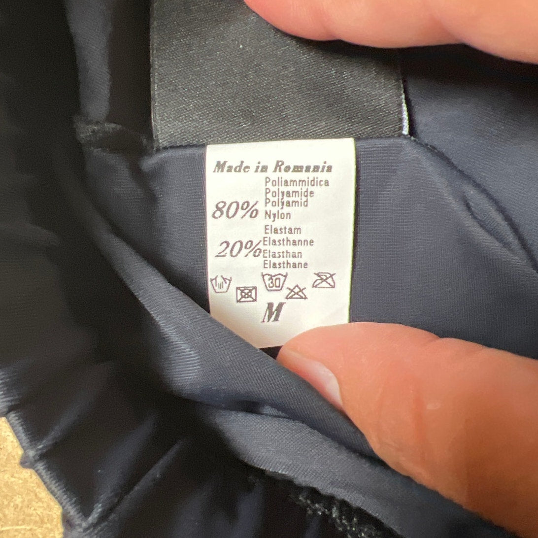 Bicycle Line NWT Patted Size Medium Black Lineltex