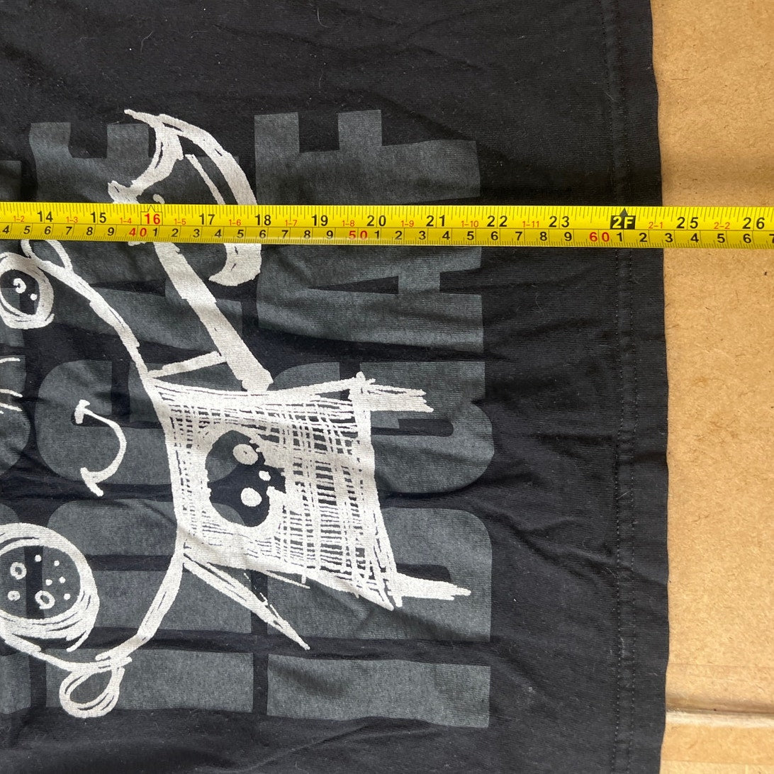Generation Doom IDGAF Band T-shirt Black Size Small