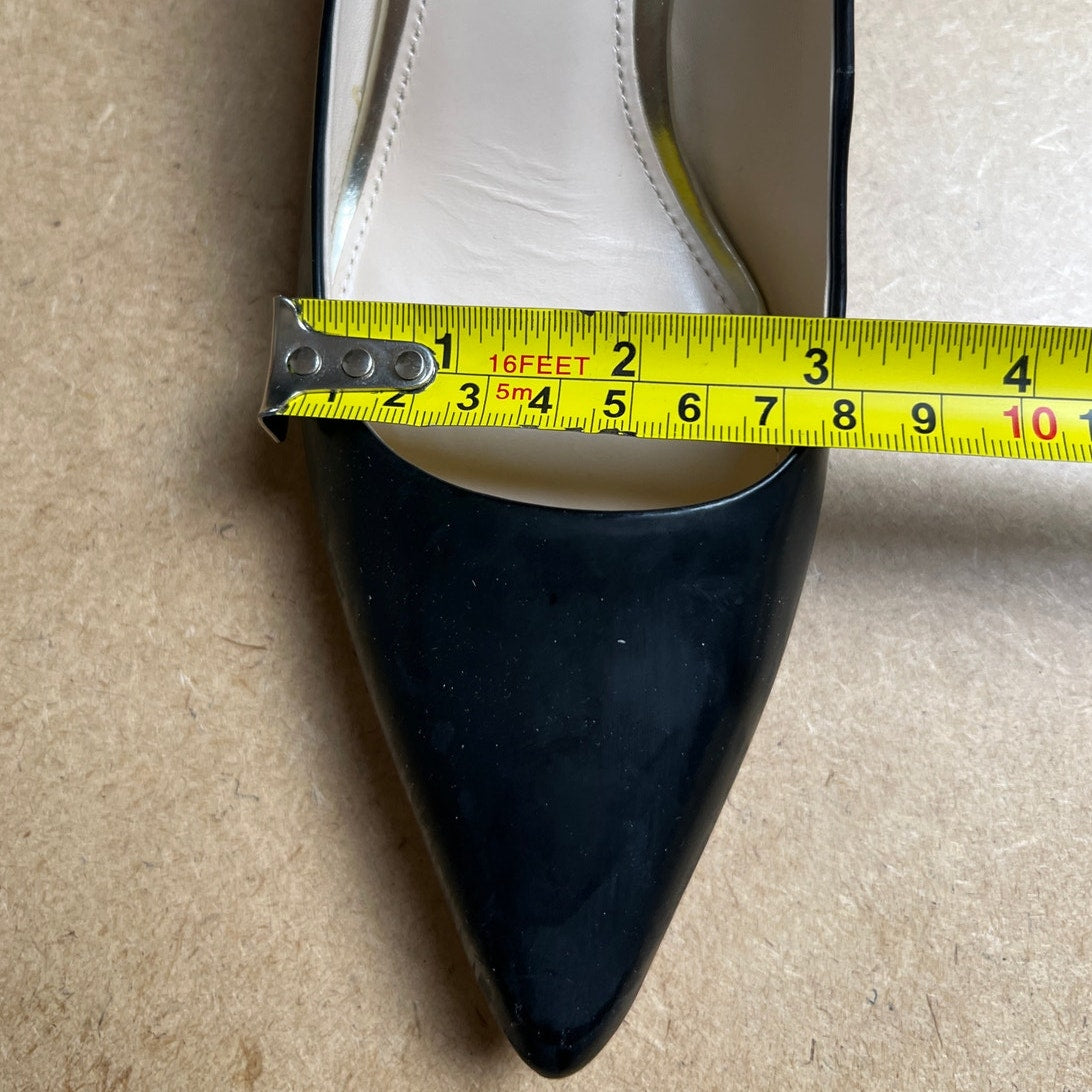 NIB Coach Black Leather Women's Kitten Heels in 6.5