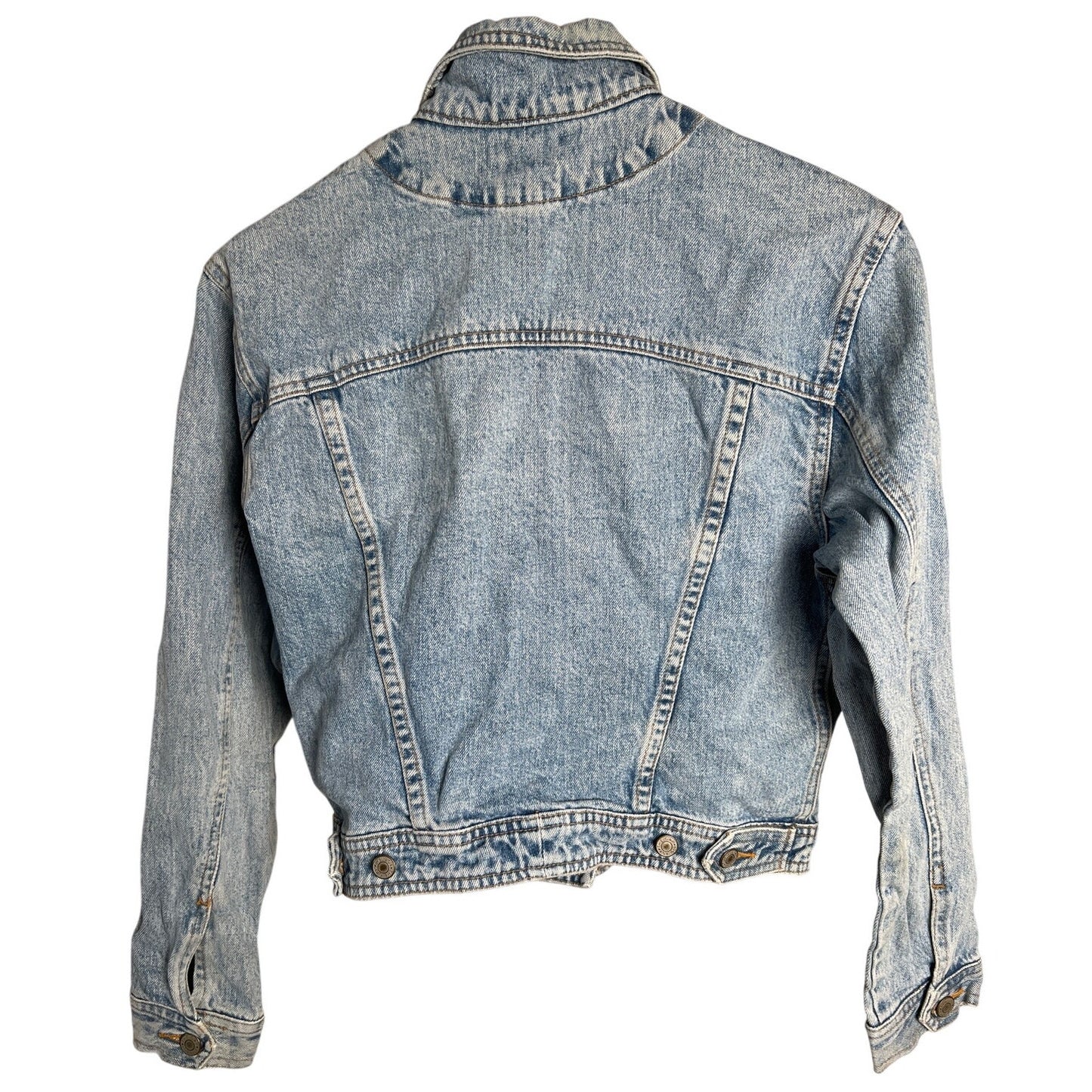 Vintage Gap 100% Cotton Medium Light Wash Jean Jacket