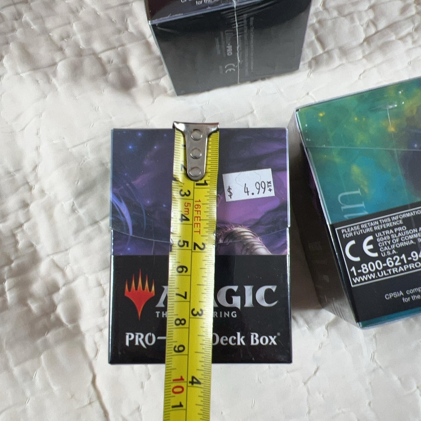 Ultra PRO Magic The Gathering PRO-100+ Deck Box Sealed Lot Of 3 Multicolor New