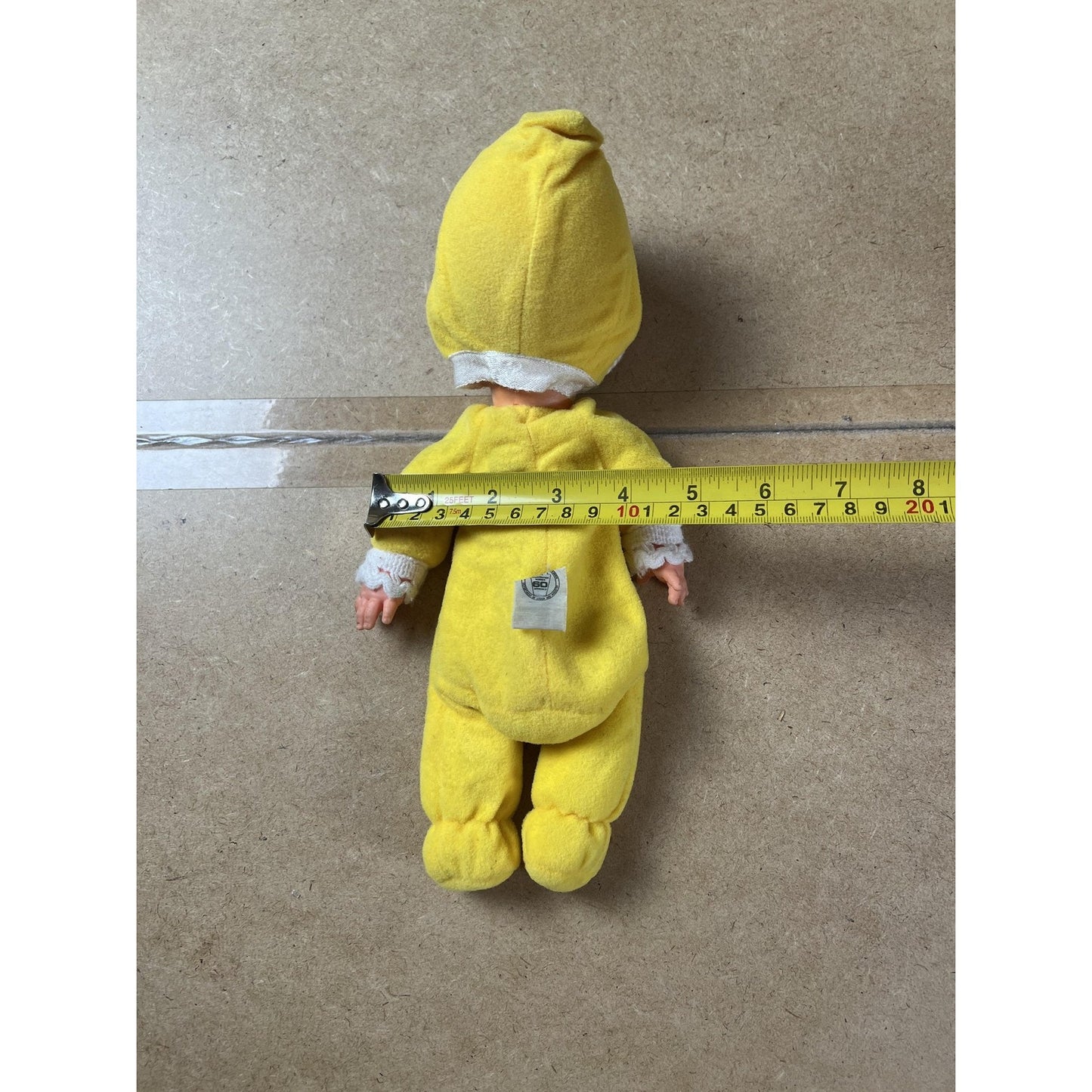 Vintage Mattel Baby Doll Yellow Outfit Made In Taiwan 1970 Rare Collectible