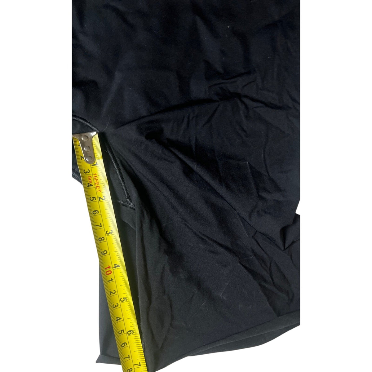 Spandex Women Compression Black Shorts *Dimensions in Picture*