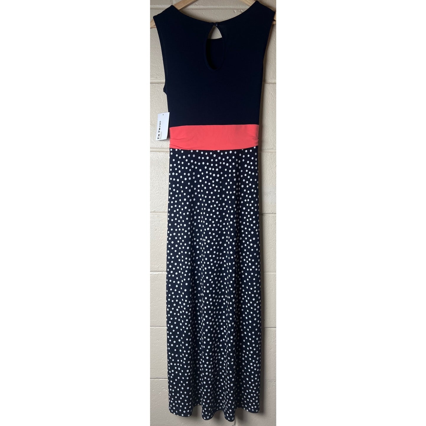 Enfocus Studio Long Dress W/ Red Strap Size 10 NWT