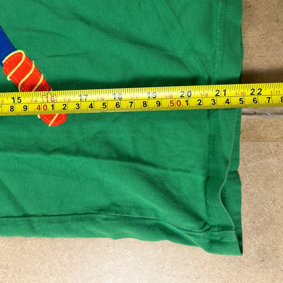 Mini Boden Blue With Green Tennis Racket 9-10Y T-Shirt