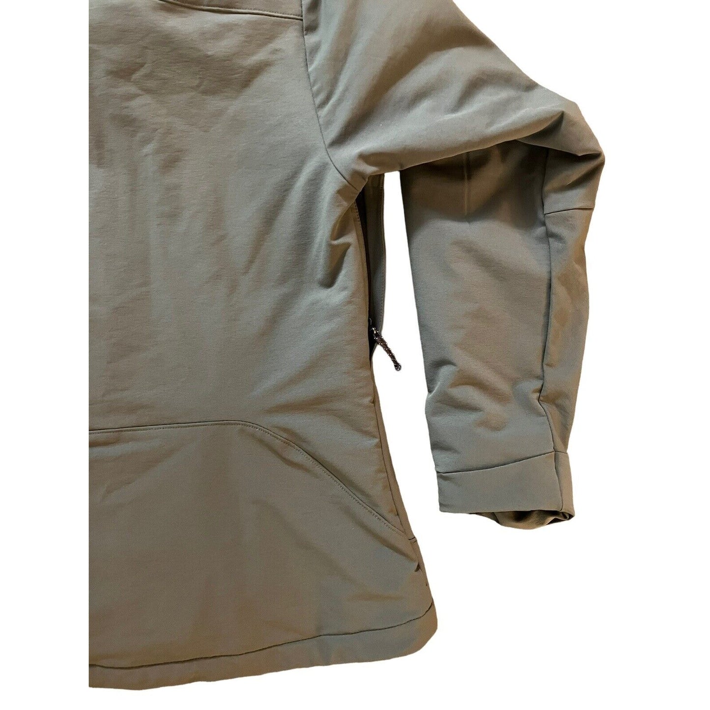 Womens MOUNTAIN HARDWEAR Green Full Zip Softshell Primaloft Insulated Jacket S