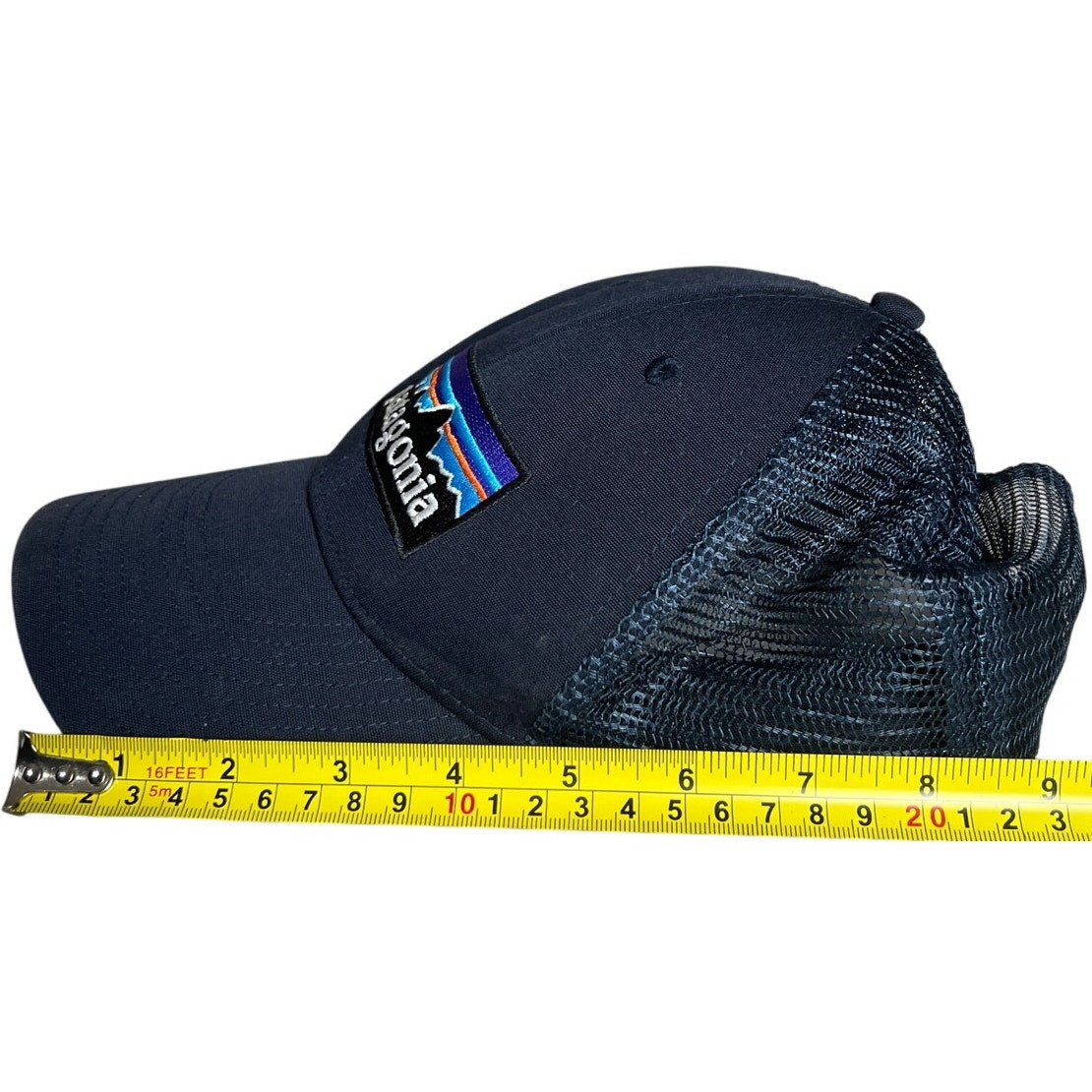 Patagonia P-6 Logo LoProTrucker Hat Adjustable Spellout