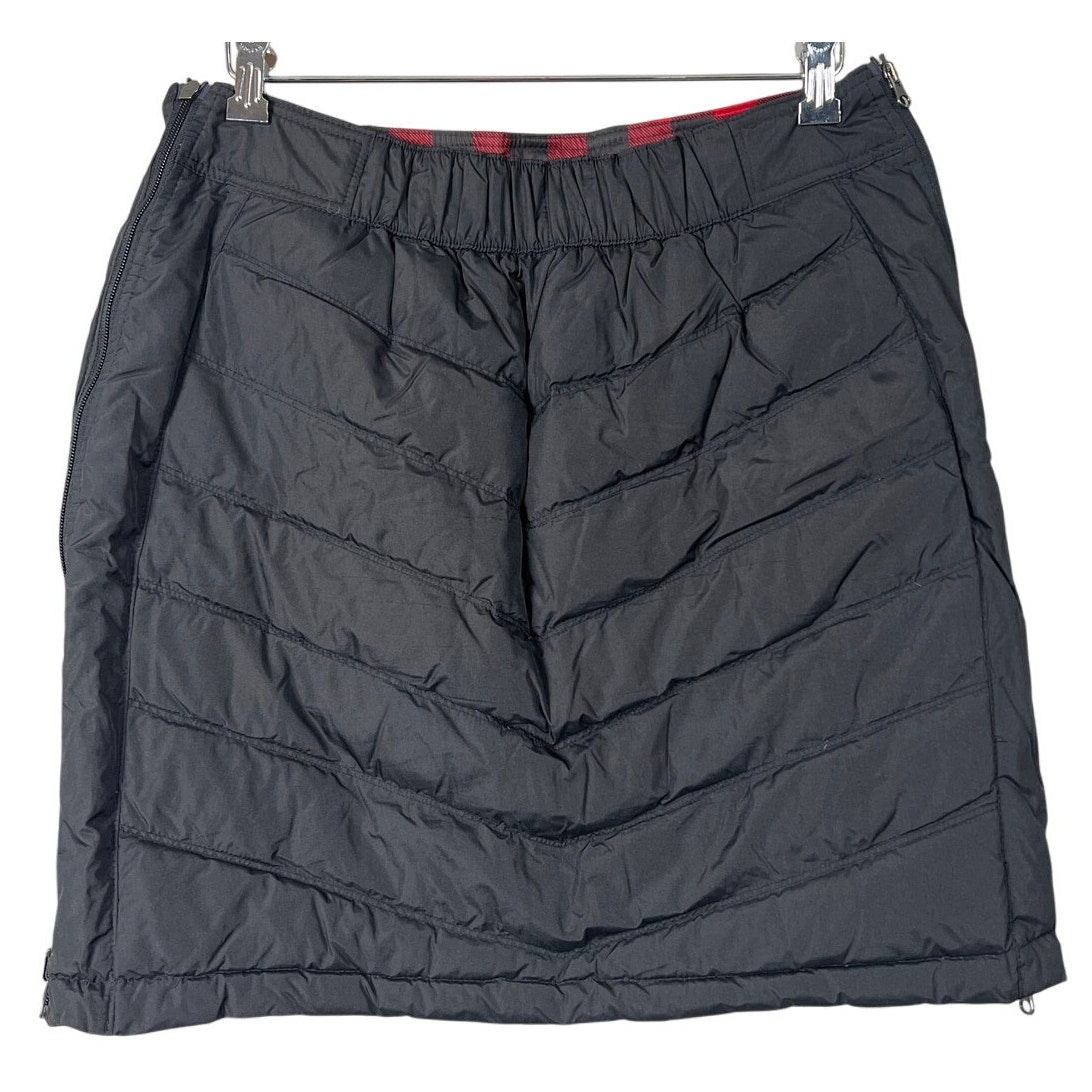 Heim-Made Minne Mini Skirt Black Puffer Down Reversible *Dimension In Picture*