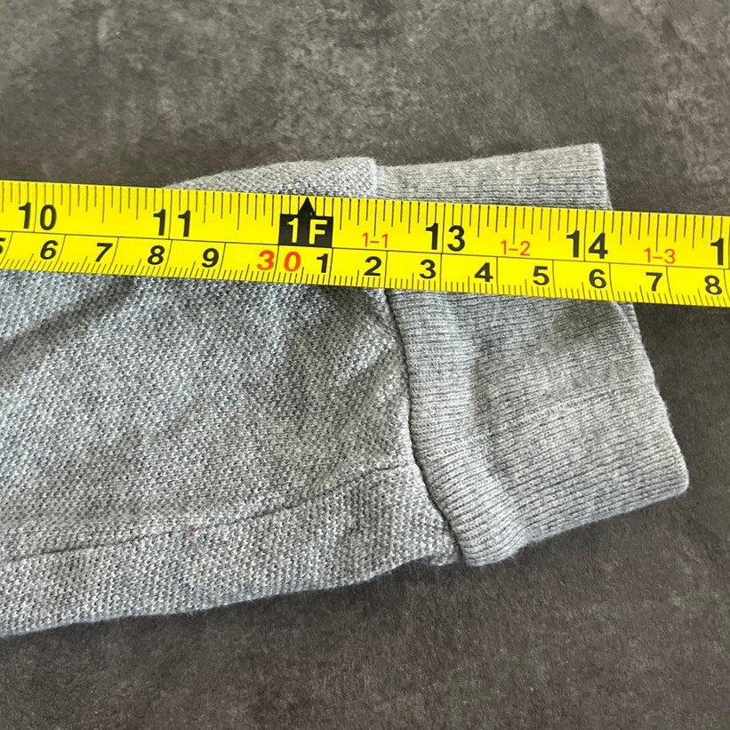 Polo Ralph Lauren Size 6 Long Sleeve Gray Large Logo