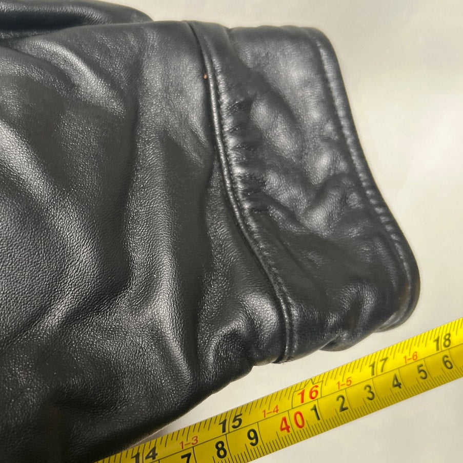 Wilson Leather Pelle Studio Men Size Small Black Jacket