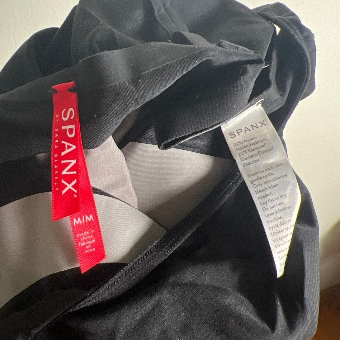 Spanx Black Body Shapewear Women Size M