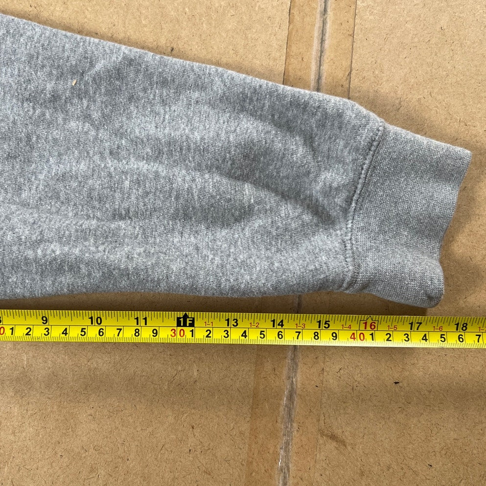 Nike Pullover Hoodie Sweatshirt Mens Size Medium Gray Swoosh Logo
